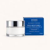 Bio-Longevity Protocol P03 RESTORE+ Cremă de zi biomimetică SPF 30 ten mixt/gras