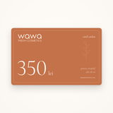 Card cadou Wawa Fresh Cosmetics în valoare de 350 lei