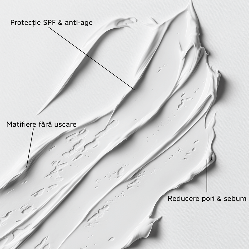 DermaRevolution Cremă de zi matifiantă antiage și antiimperfecțiuni cu SPF 35+ - Wawa Fresh Cosmetics