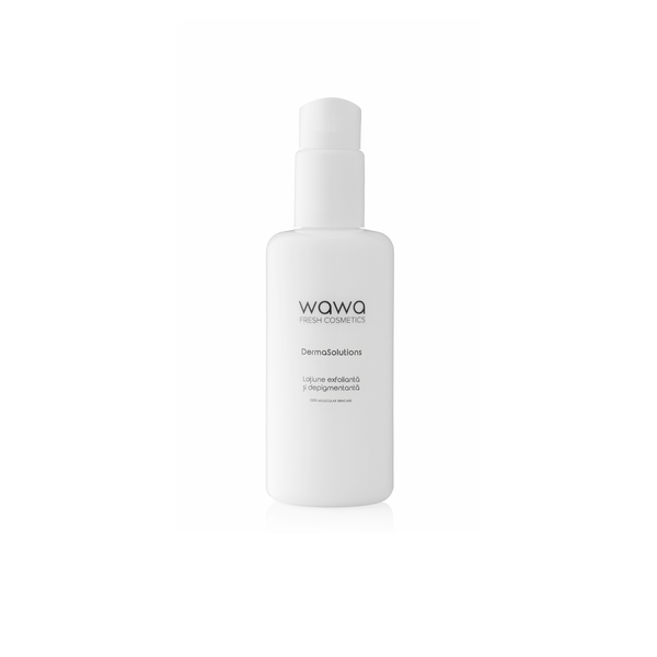 DermaSolutions Loțiune facială exfoliantă și depigmentantă 100% molecular skincare - Wawa Fresh Cosmetics