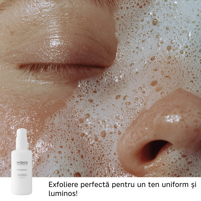 DermaSolutions Loțiune facială exfoliantă și depigmentantă 100% molecular skincare