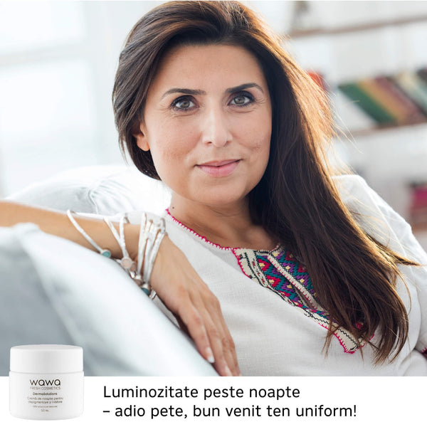 DermaSolutions Cremă de noapte pentru depigmentare și înălbire 100% molecular skincare