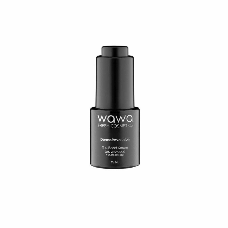 ”The boost serum” 20% Vitamin C + 2.5% Retinol+ Acid Hialuronic - Wawa Fresh Cosmetics