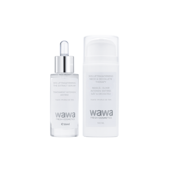Tratament 30S Lifting&Firming Gât & Decolteu - Neck & Décolleté Therapy - Wawa Fresh Cosmetics