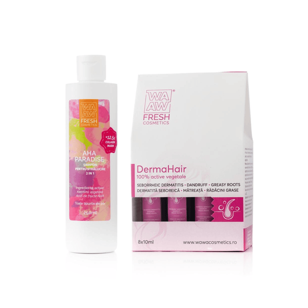 Tratament Mătreață/Dermatită seboreică/Rădăcini grase - Wawa Fresh Cosmetics